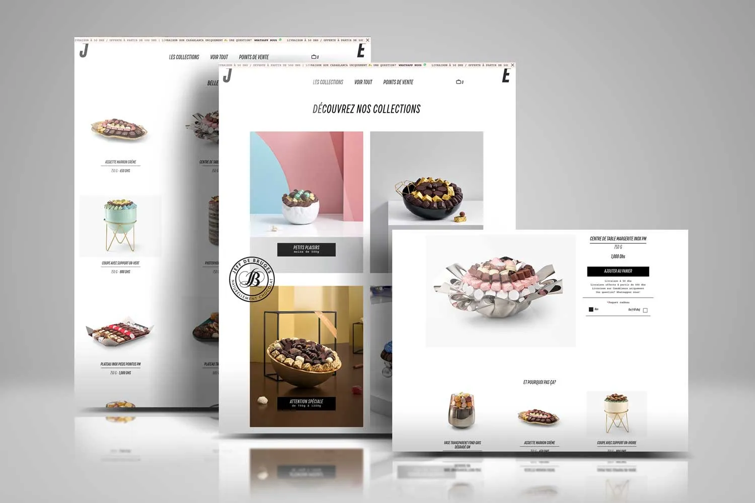 JDBMOCKUP Création site web pour
