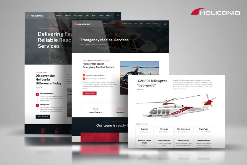 mockup heliconia med
