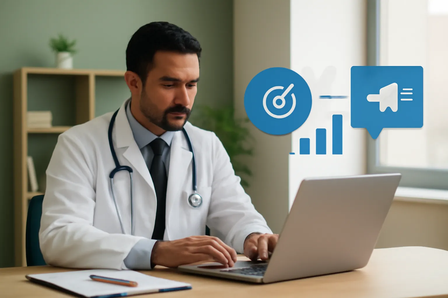 Illustration pour : Comment cibler les bons patients avec Meta Ads en tant que cardiologue
