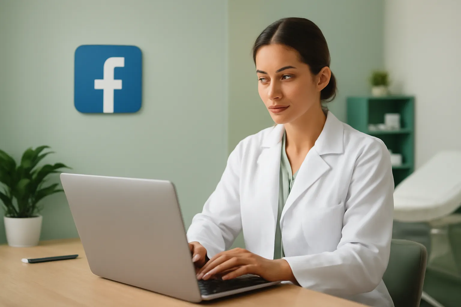 Illustration pour : Facebook pour dermatologue : comment développer sa patientèle à Genève