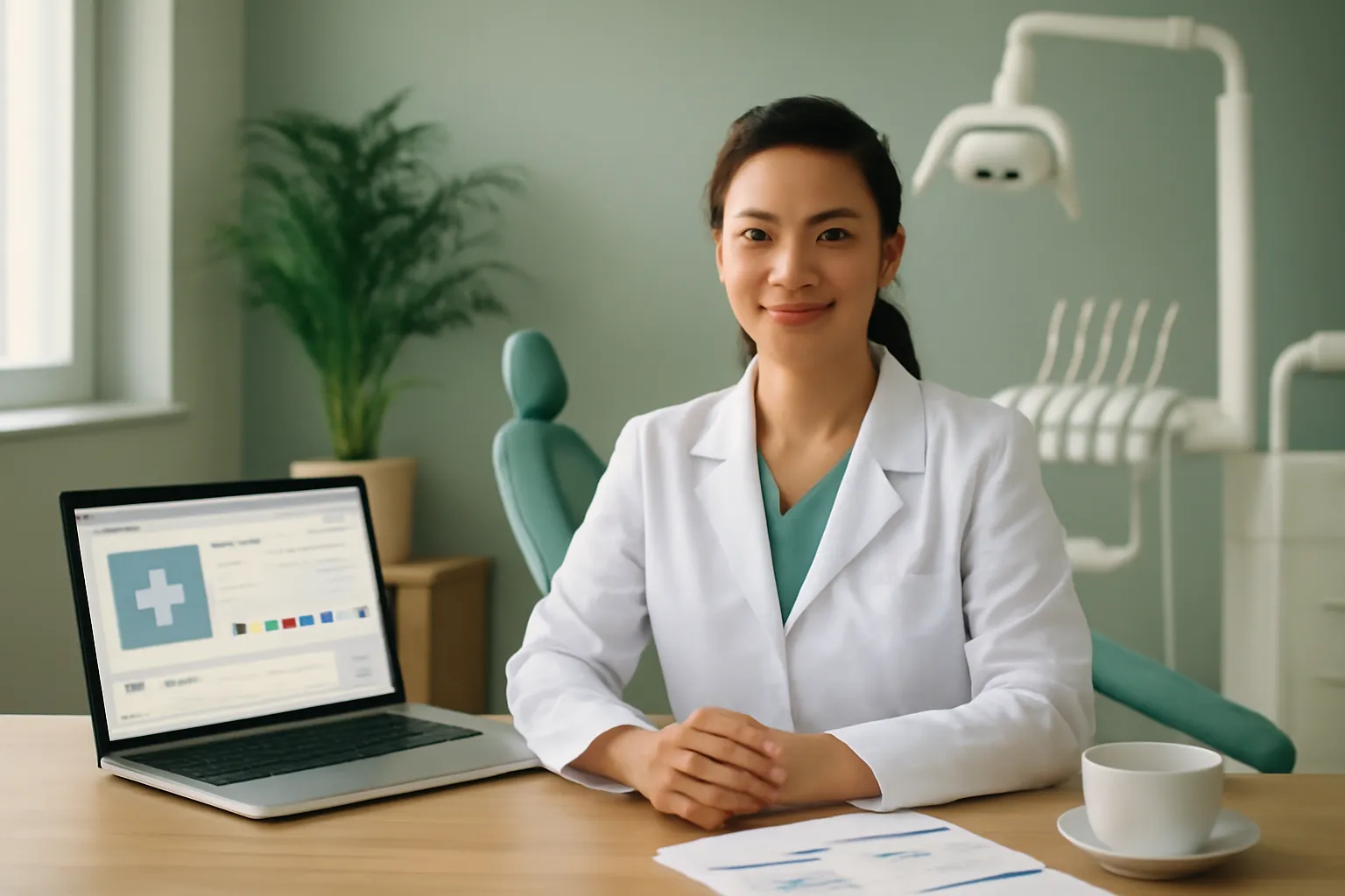 Illustration pour : La publicité Facebook et Instagram pour dentiste