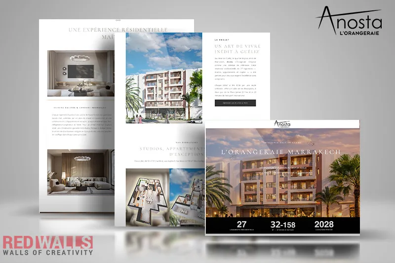 projet site web Anosta